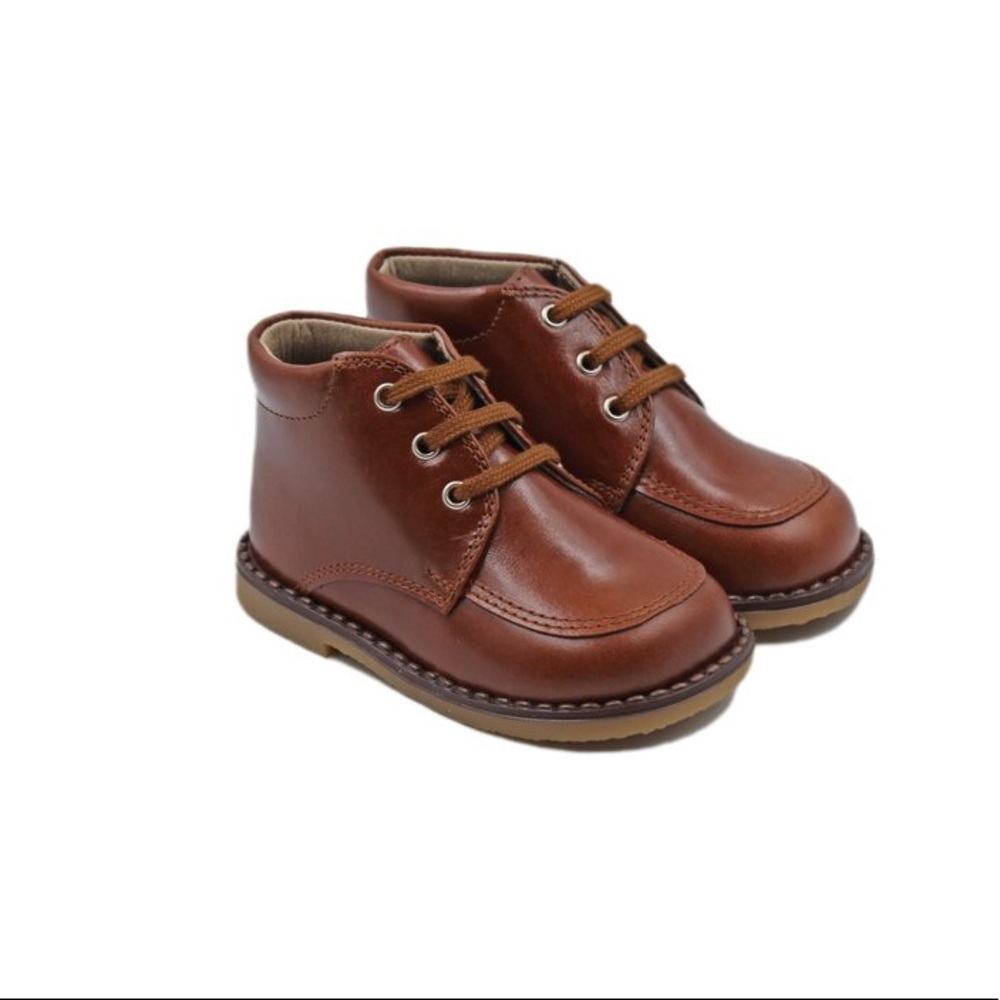Papanatas Leather Baby Bootie